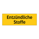 Entzündliche Stoffe