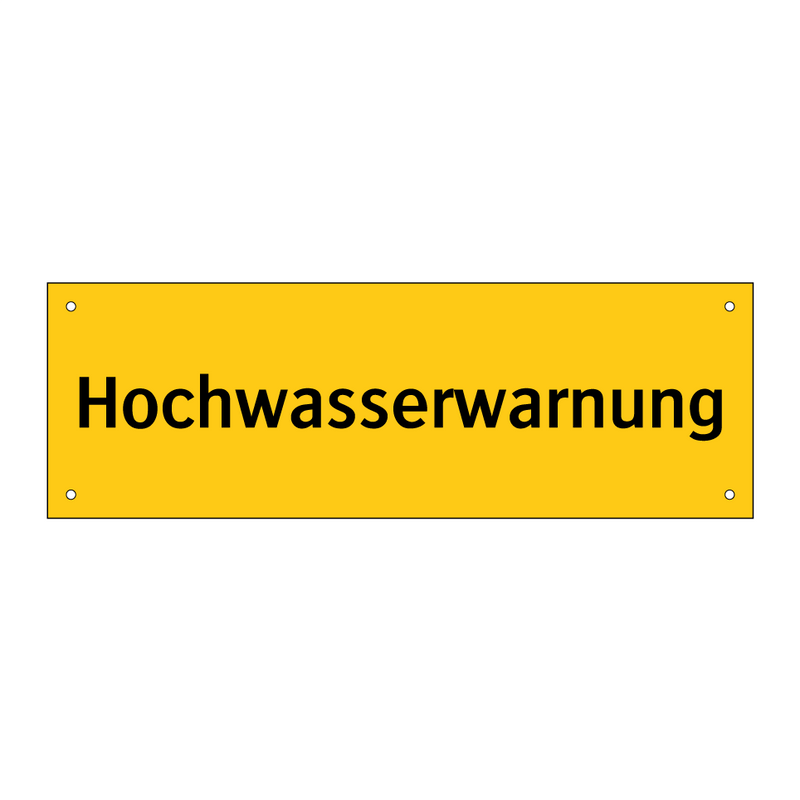 Hochwasserwarnung