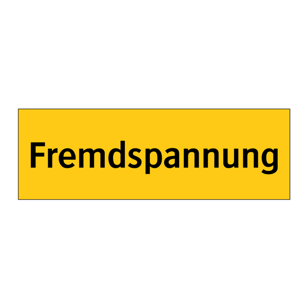 Fremdspannung
