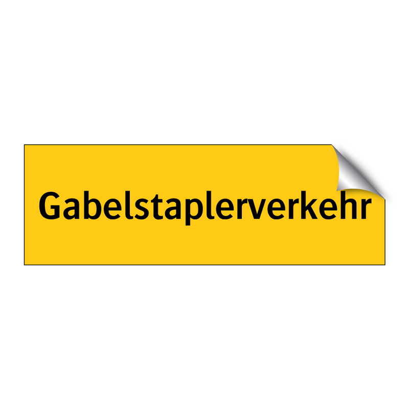 Gabelstaplerverkehr