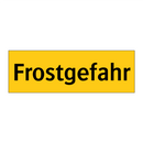 Frostgefahr