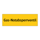 Gas-Notabsperrventil