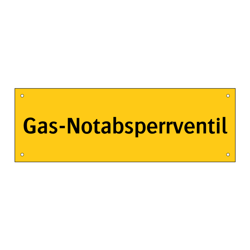 Gas-Notabsperrventil