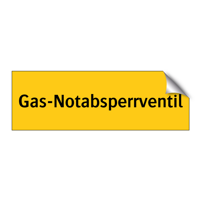Gas-Notabsperrventil