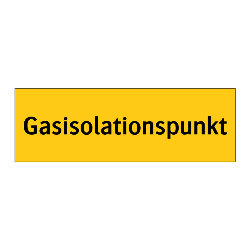 Gasisolationspunkt