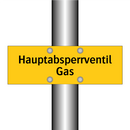 Hauptabsperrventil Gas