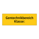 Gentechnikbereich Klasse: