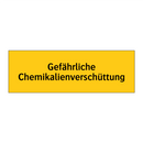 Gefährliche Chemikalienverschüttung