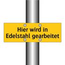 Hier wird in Edelstahl gearbeitet