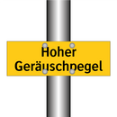 Hoher Geräuschpegel