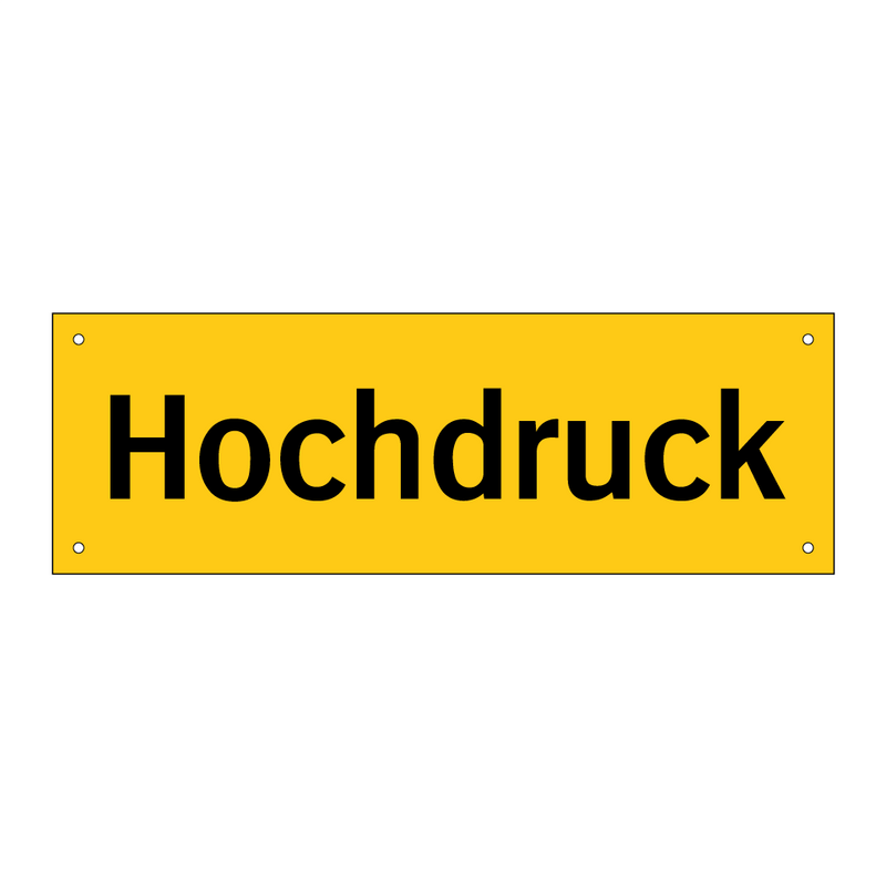 Hochdruck
