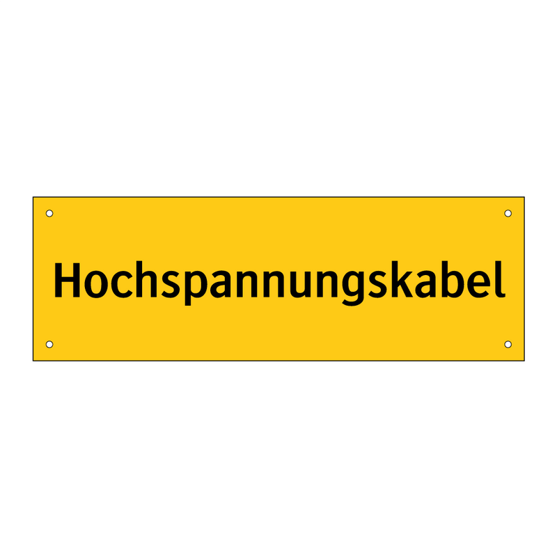Hochspannungskabel
