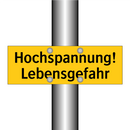 Hochspannung! Lebensgefahr