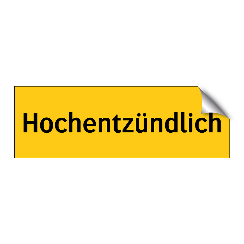 Hochentzündlich