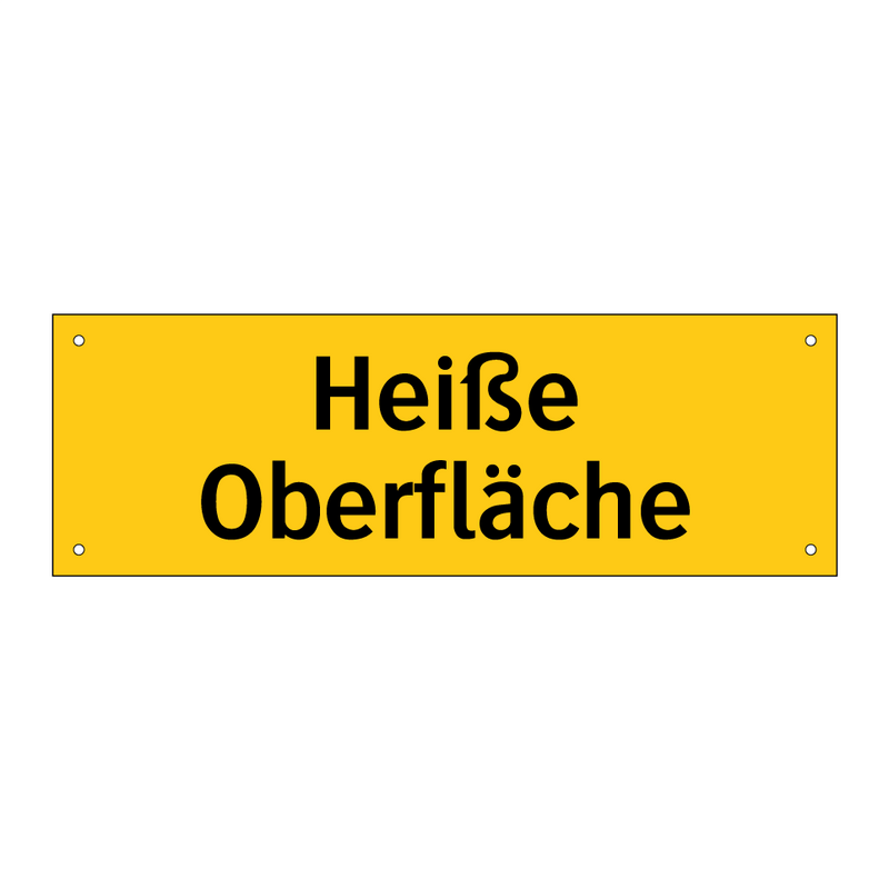 Heiße Oberfläche