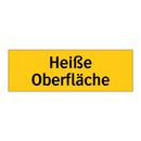 Heiße Oberfläche