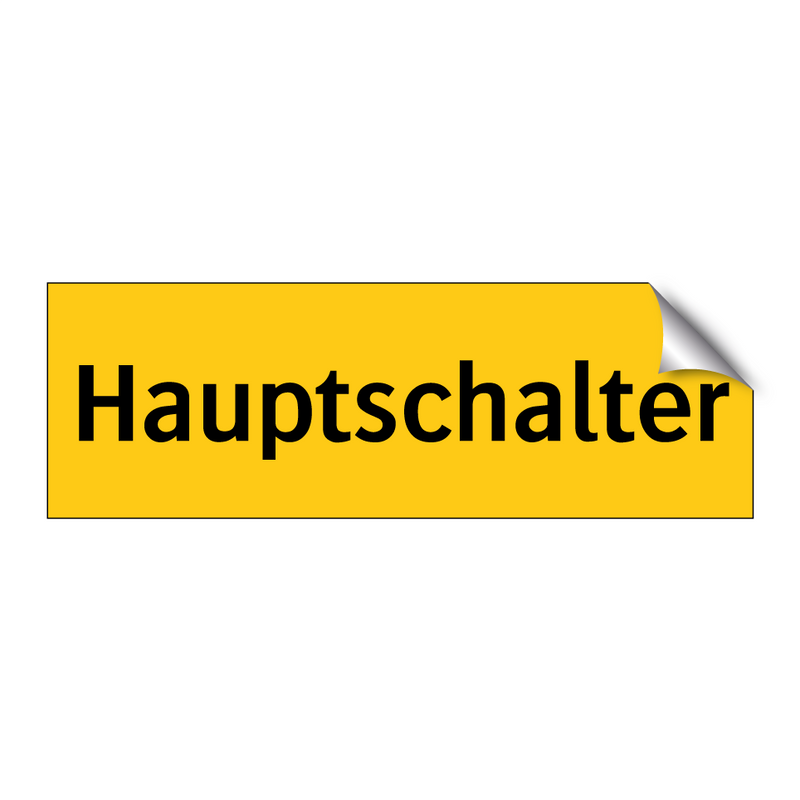 Hauptschalter