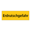 Erdrutschgefahr