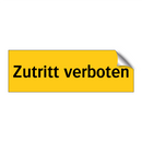 Zutritt verboten