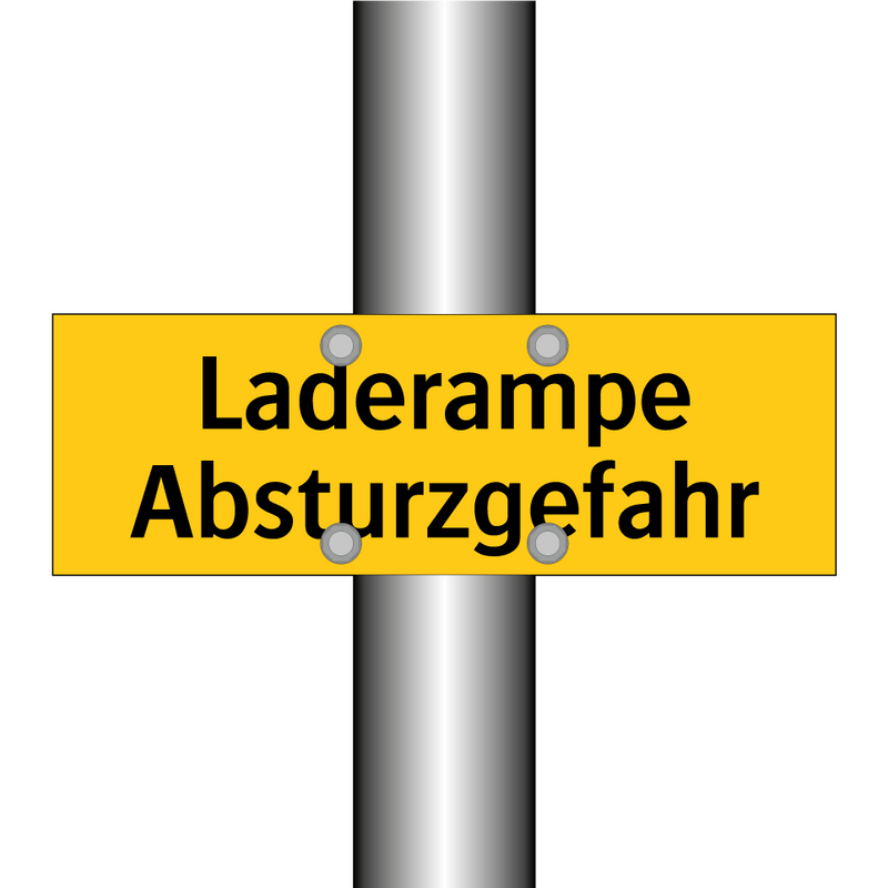 Laderampe Absturzgefahr