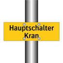 Hauptschalter Kran