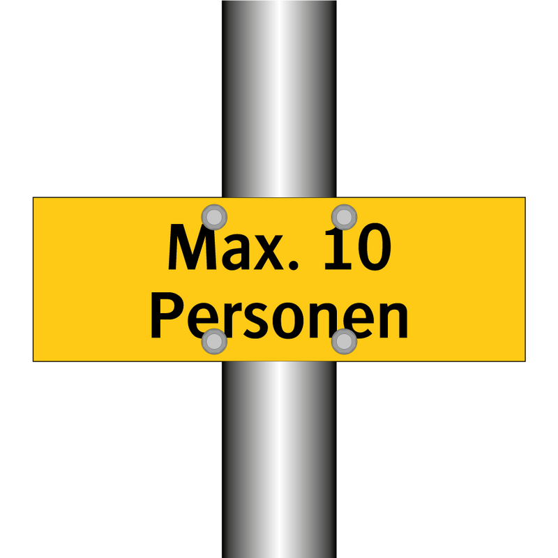 Max. 10 Personen