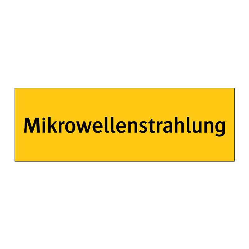 Mikrowellenstrahlung