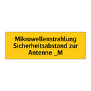 Mikrowellenstrahlung Sicherheitsabstand zur Antenne _M