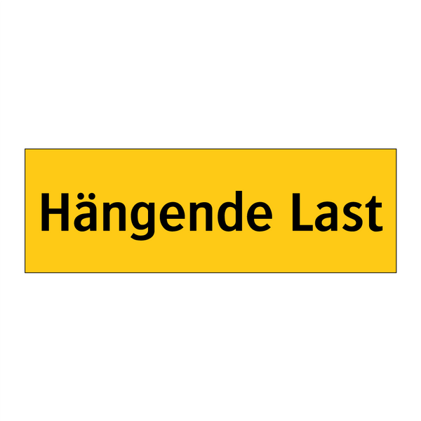 Hängende Last