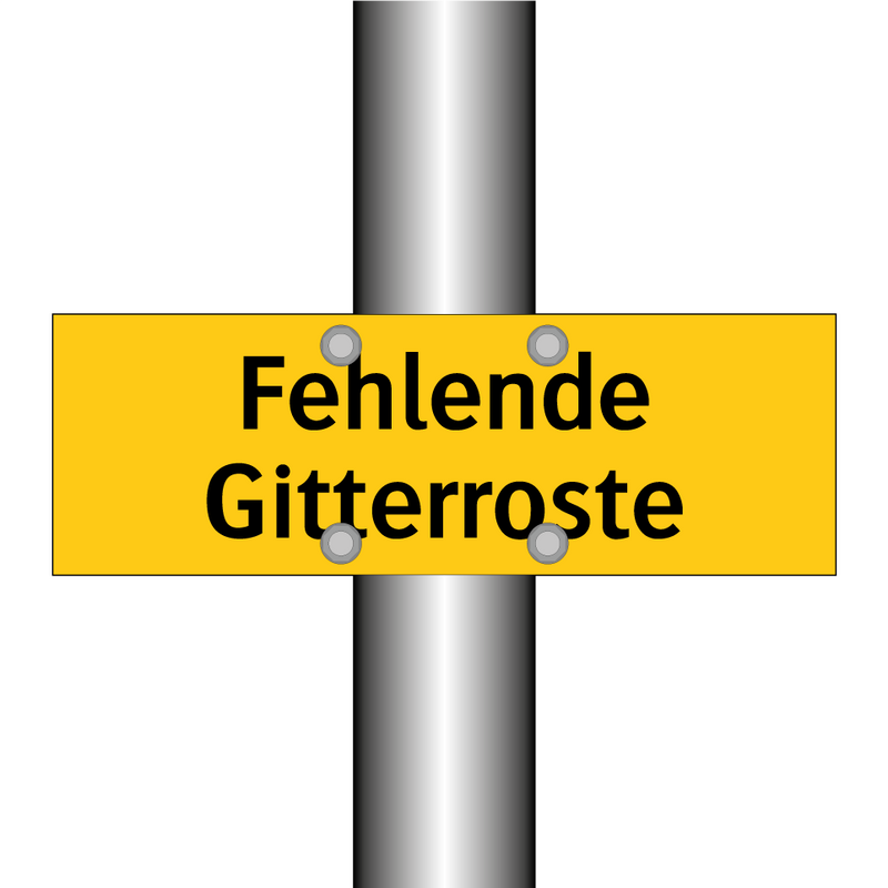 Fehlende Gitterroste