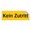 Kein Zutritt