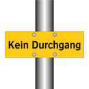 Kein Durchgang