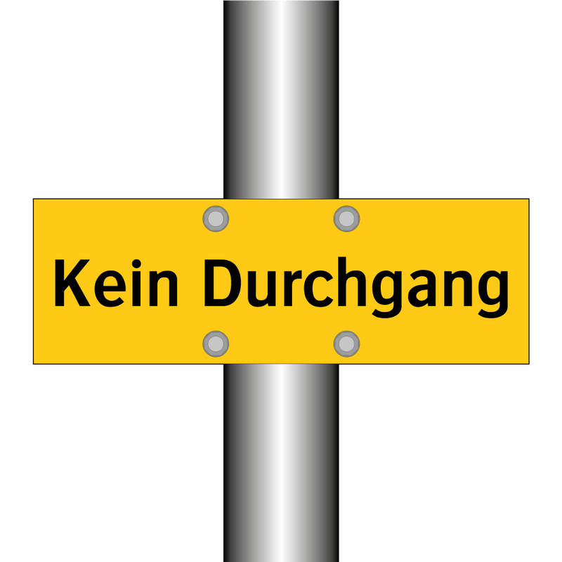 Kein Durchgang