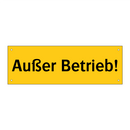 Außer Betrieb!