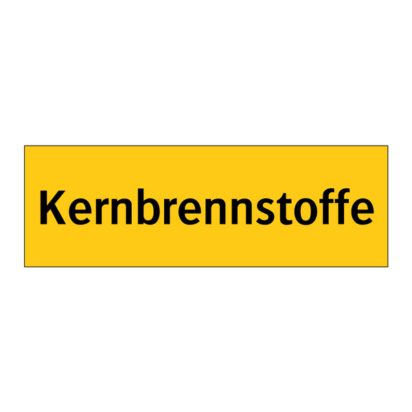 Kernbrennstoffe