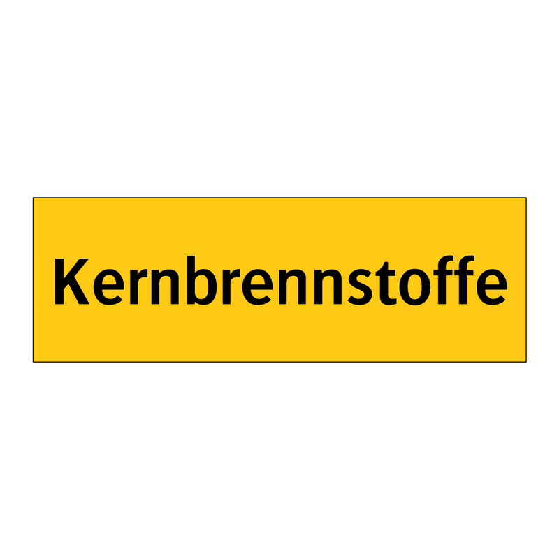 Kernbrennstoffe