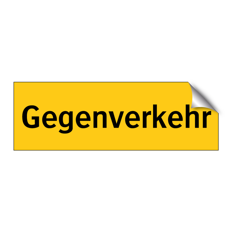 Gegenverkehr
