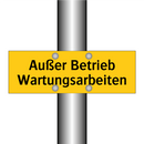 Außer Betrieb Wartungsarbeiten