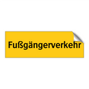 Fußgängerverkehr
