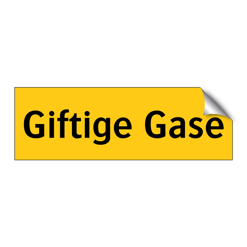 Giftige Gase