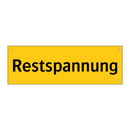 Restspannung