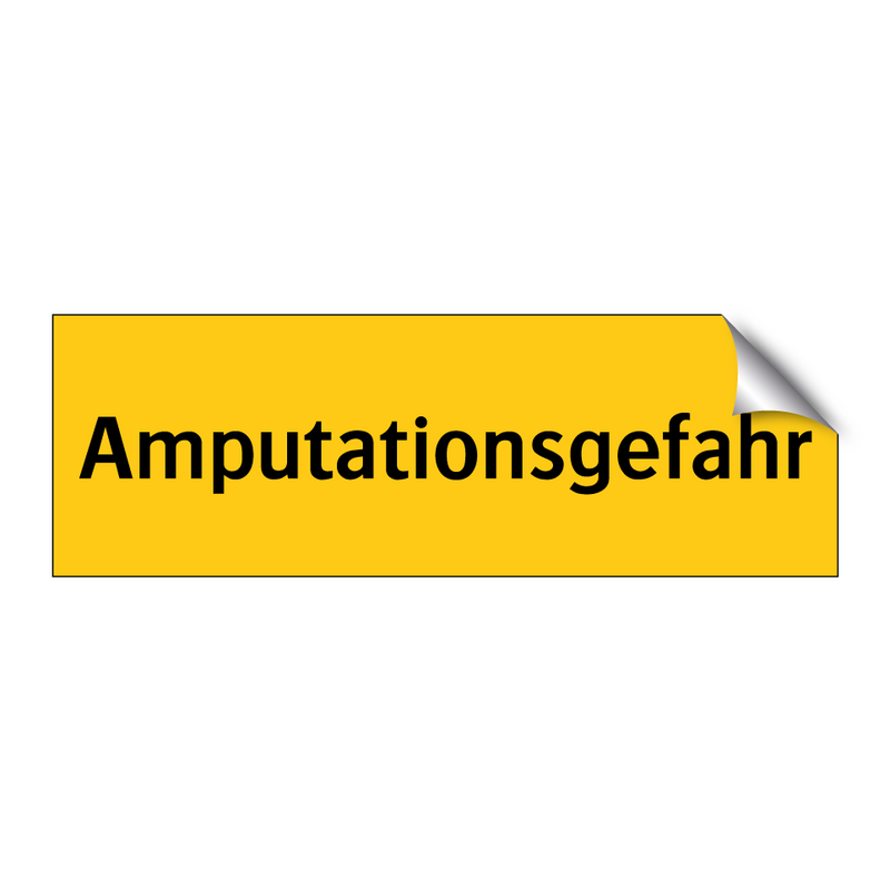 Amputationsgefahr