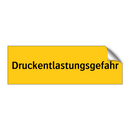 Druckentlastungsgefahr