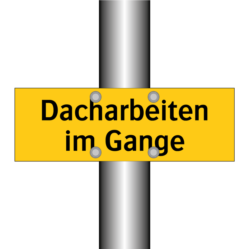 Dacharbeiten im Gange