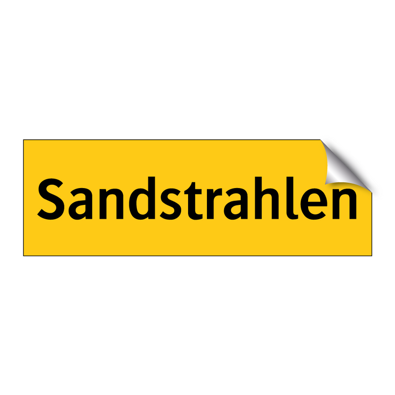 Sandstrahlen