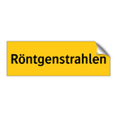 Röntgenstrahlen