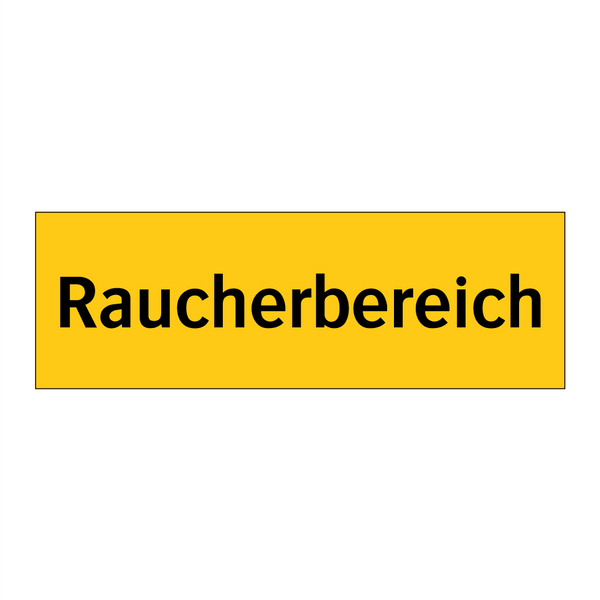 Raucherbereich