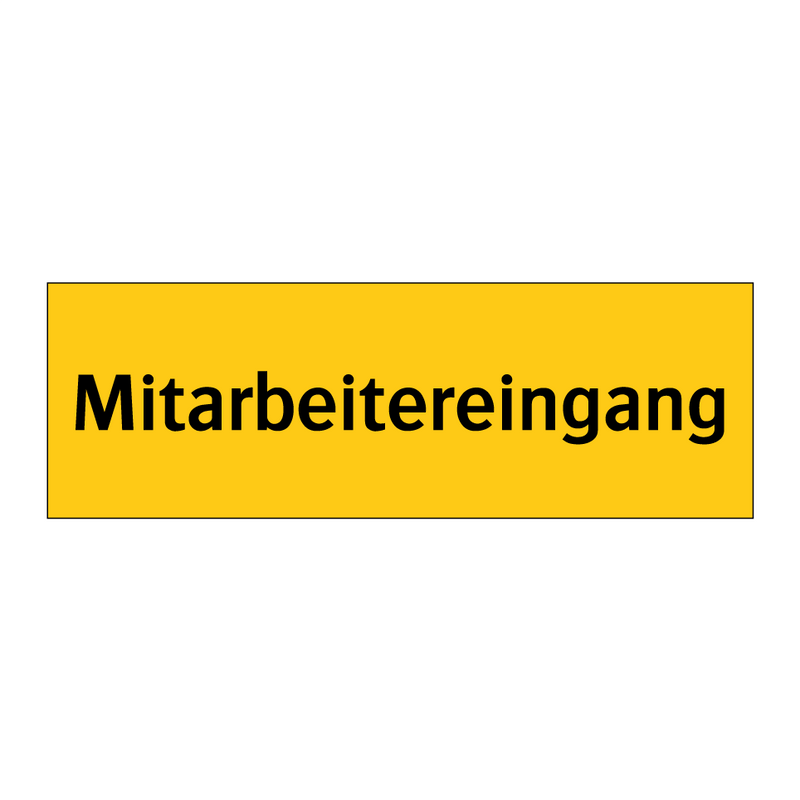 Mitarbeitereingang