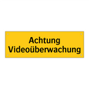 Achtung Videoüberwachung