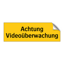 Achtung Videoüberwachung